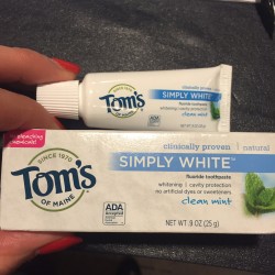 Tom’s Tooth paste